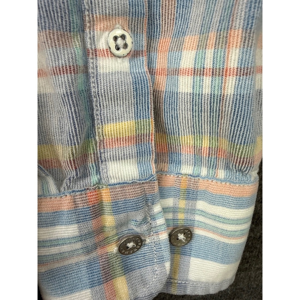 Tommy Bahama Coastline Cord Mens XL Plaid Corduroy Button Down‎ Shirt ST326095 - Picture 12 of 14